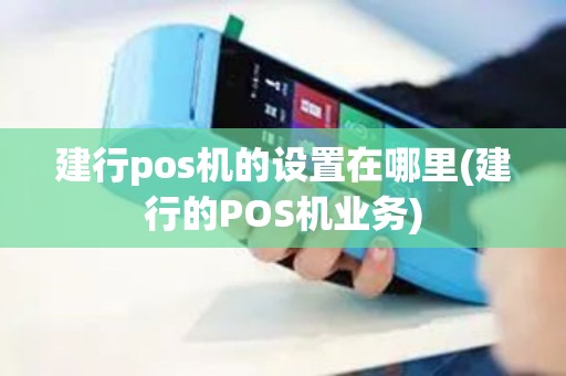 建行pos机的设置在哪里(建行的POS机业务)