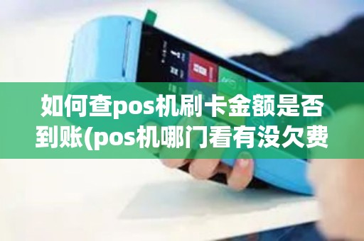 如何查pos机刷卡金额是否到账(pos机哪门看有没欠费)