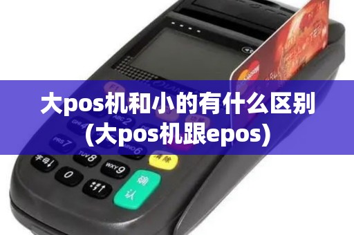 大pos机和小的有什么区别(大pos机跟epos)