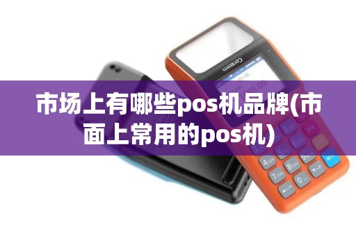 市场上有哪些pos机品牌(市面上常用的pos机)