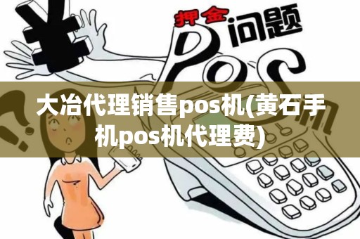 大冶代理销售pos机(黄石手机pos机代理费)