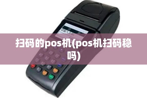 扫码的pos机(pos机扫码稳吗)