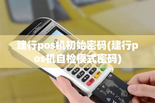 建行pos机初始密码(建行pos机自检模式密码)