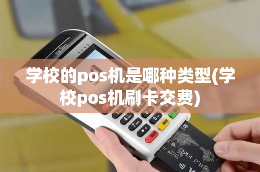 学校的pos机是哪种类型(学校pos机刷卡交费)