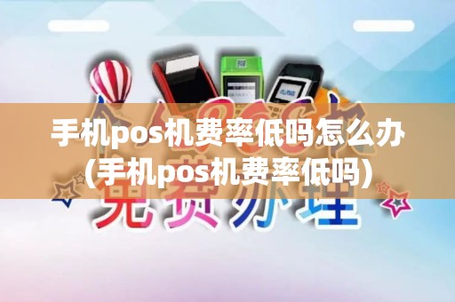 手机pos机费率低吗怎么办(手机pos机费率低吗)