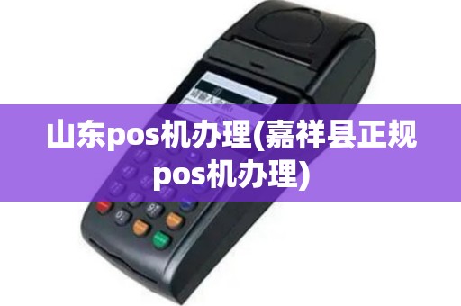 山东pos机办理(嘉祥县正规pos机办理)