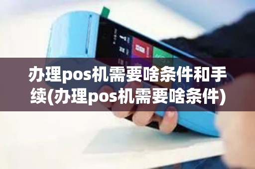 办理pos机需要啥条件和手续(办理pos机需要啥条件)