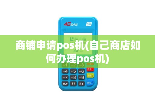 商铺申请pos机(自己商店如何办理pos机)