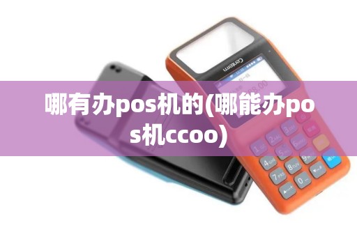 哪有办pos机的(哪能办pos机ccoo)