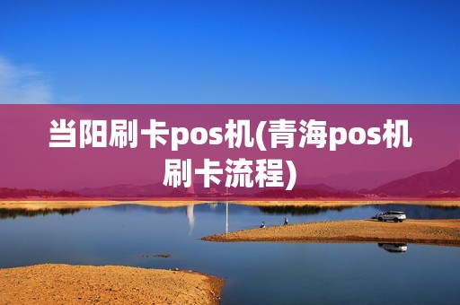 当阳刷卡pos机(青海pos机刷卡流程)