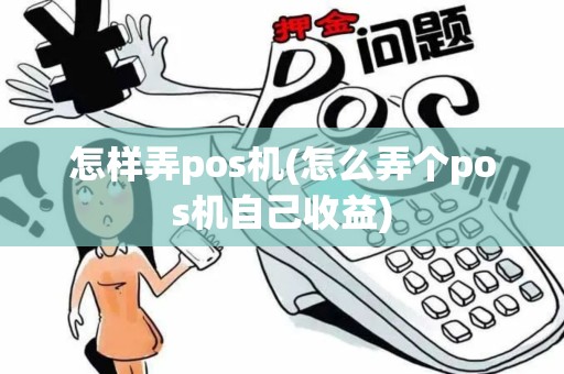 怎样弄pos机(怎么弄个pos机自己收益)