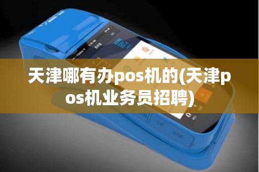 天津哪有办pos机的(天津pos机业务员招聘)