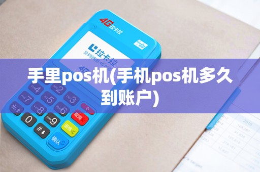 手里pos机(手机pos机多久到账户)