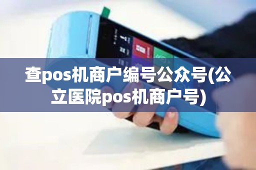 查pos机商户编号公众号(公立医院pos机商户号)