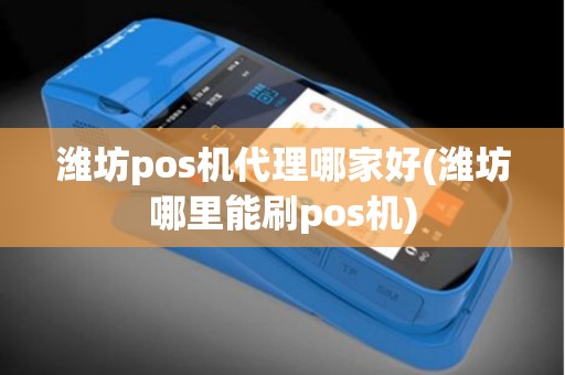 潍坊pos机代理哪家好(潍坊哪里能刷pos机)