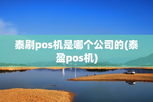 泰刷pos机是哪个公司的(泰盈pos机)