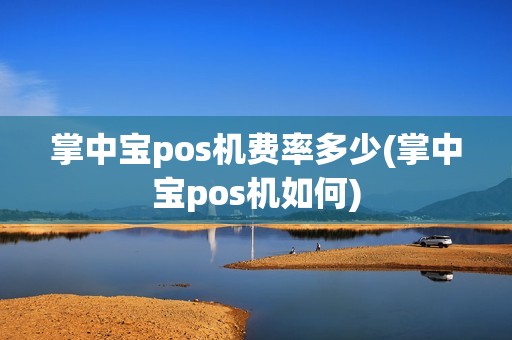 掌中宝pos机费率多少(掌中宝pos机如何)