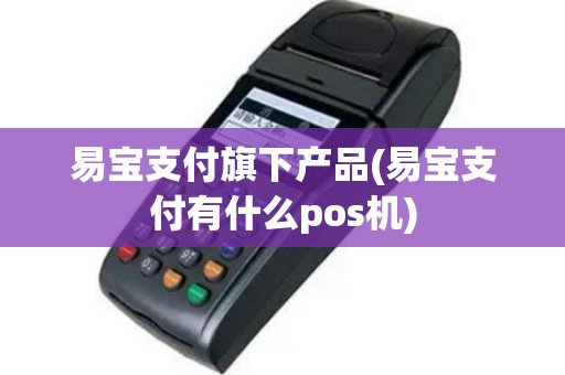 易宝支付旗下产品(易宝支付有什么pos机)
