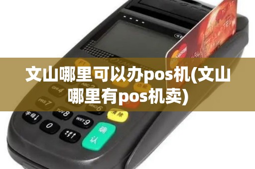 文山哪里可以办pos机(文山哪里有pos机卖)