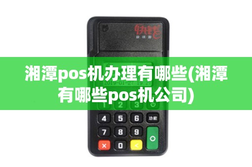 湘潭pos机办理有哪些(湘潭有哪些pos机公司)