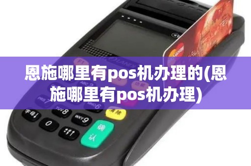 恩施哪里有pos机办理的(恩施哪里有pos机办理)