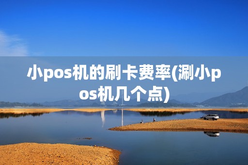 小pos机的刷卡费率(涮小pos机几个点)