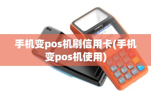 手机变pos机刷信用卡(手机变pos机使用)