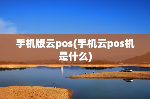 手机版云pos(手机云pos机是什么)
