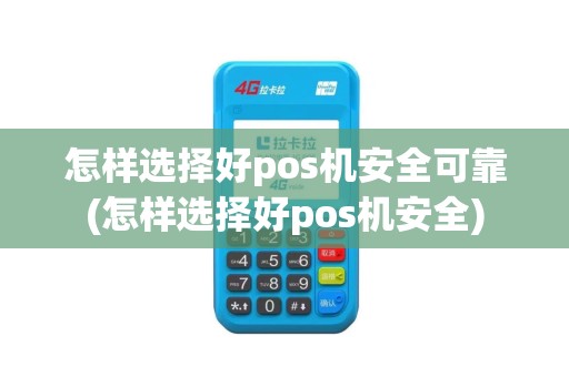 怎样选择好pos机安全可靠(怎样选择好pos机安全)