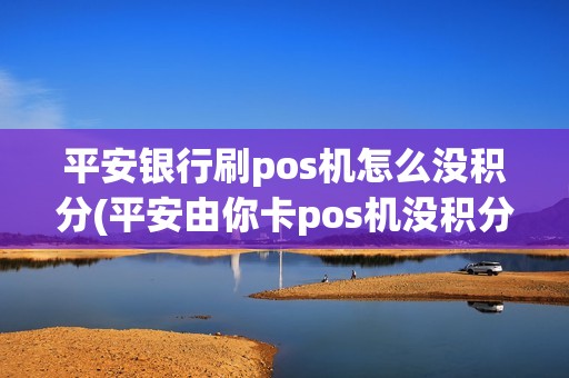 平安银行刷pos机怎么没积分(平安由你卡pos机没积分)