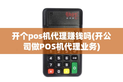 开个pos机代理赚钱吗(开公司做POS机代理业务)