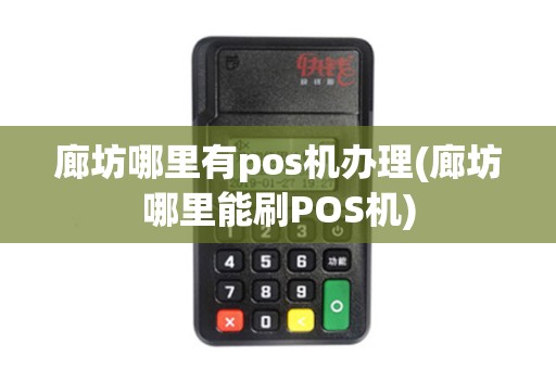 廊坊哪里有pos机办理(廊坊哪里能刷POS机)