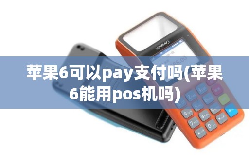 苹果6可以pay支付吗(苹果6能用pos机吗)