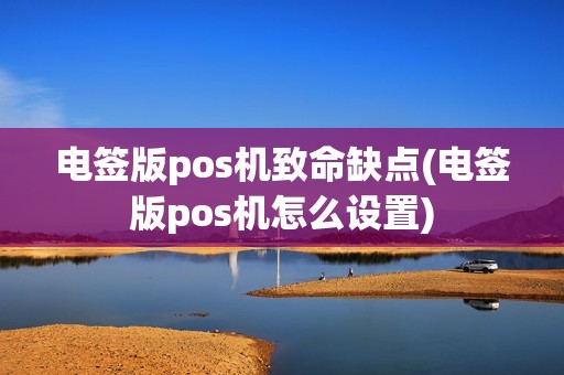 电签版pos机致命缺点(电签版pos机怎么设置)