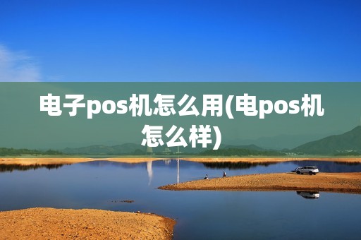 电子pos机怎么用(电pos机怎么样)