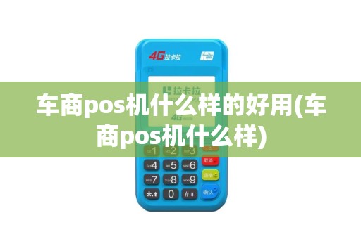 车商pos机什么样的好用(车商pos机什么样)