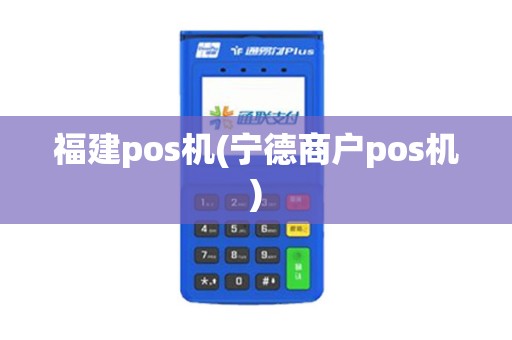 福建pos机(宁德商户pos机)