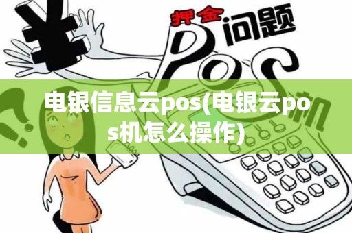 电银信息云pos(电银云pos机怎么操作)