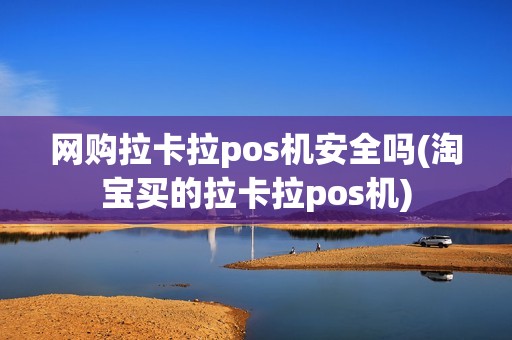 网购拉卡拉pos机安全吗(淘宝买的拉卡拉pos机)
