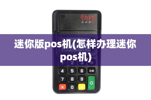迷你版pos机(怎样办理迷你pos机)