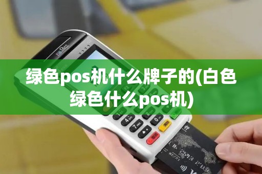 绿色pos机什么牌子的(白色绿色什么pos机)