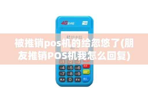 被推销pos机的给忽悠了(朋友推销POS机我怎么回复)