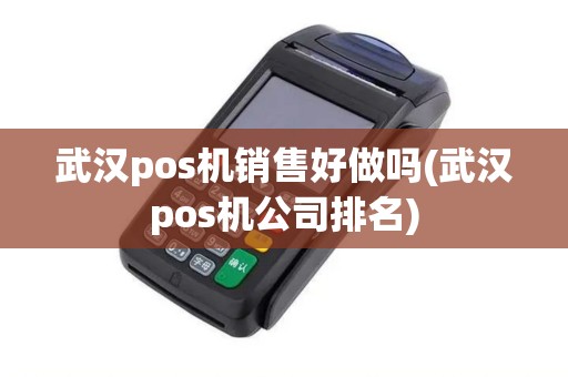 武汉pos机销售好做吗(武汉pos机公司排名)