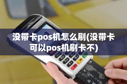 没带卡pos机怎么刷(没带卡可以pos机刷卡不)