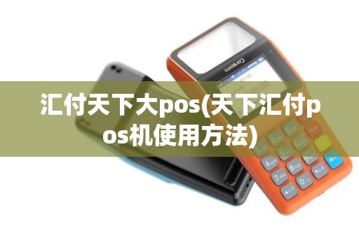 汇付天下大pos(天下汇付pos机使用方法)