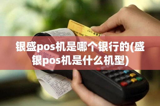 银盛pos机是哪个银行的(盛银pos机是什么机型)