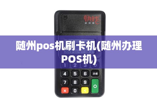 随州pos机刷卡机(随州办理POS机)