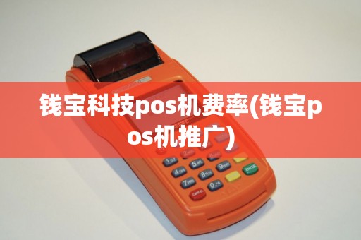 钱宝科技pos机费率(钱宝pos机推广)