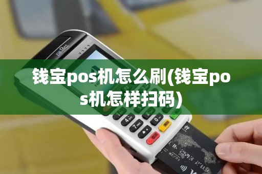 钱宝pos机怎么刷(钱宝pos机怎样扫码)