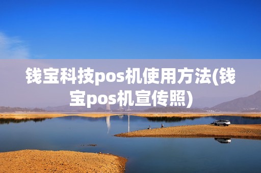钱宝科技pos机使用方法(钱宝pos机宣传照)